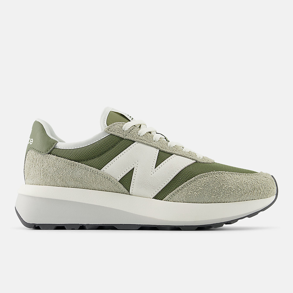 New Balance 370 Shoes Olivine with Dark Olivine